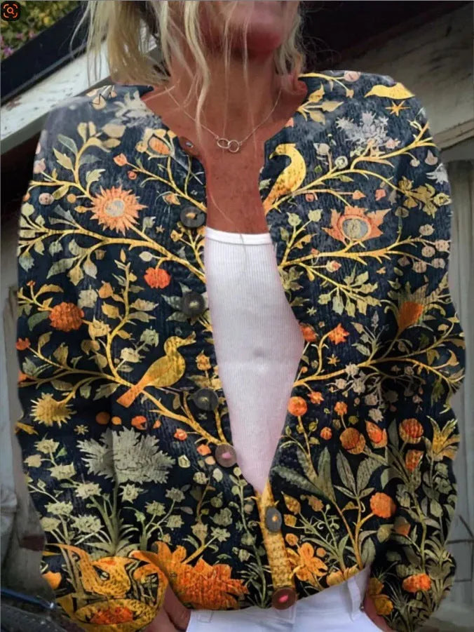 Women's long sleeve Halloween top with 3D digital printing design in polyester.