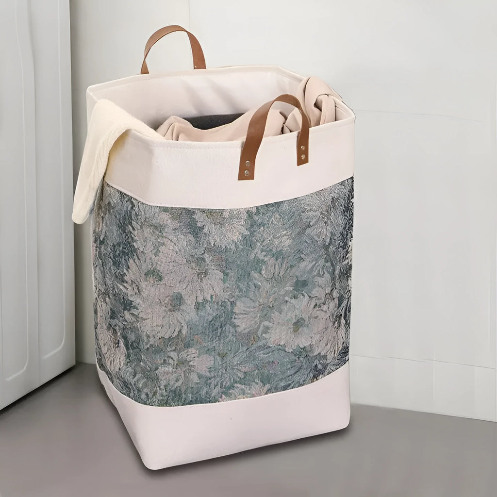 Fabric storage box clothes organiser measuring 35cm x 35cm x 55cm in multiple colour patterns