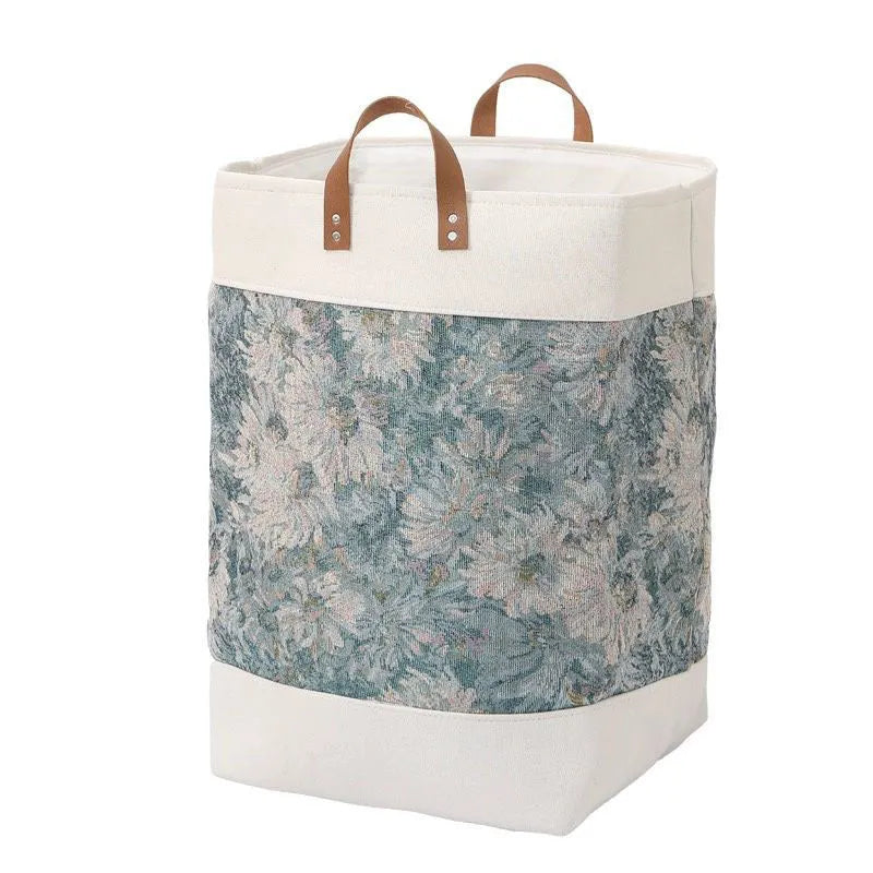 Fabric storage box clothes organiser measuring 35cm x 35cm x 55cm in multiple colour patterns