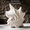 French art ceramic vase with coloured glaze finish in European style approximately 30cm tall