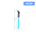 Plastic portable drinking straw for mountain biking and climbing on rough terrain.