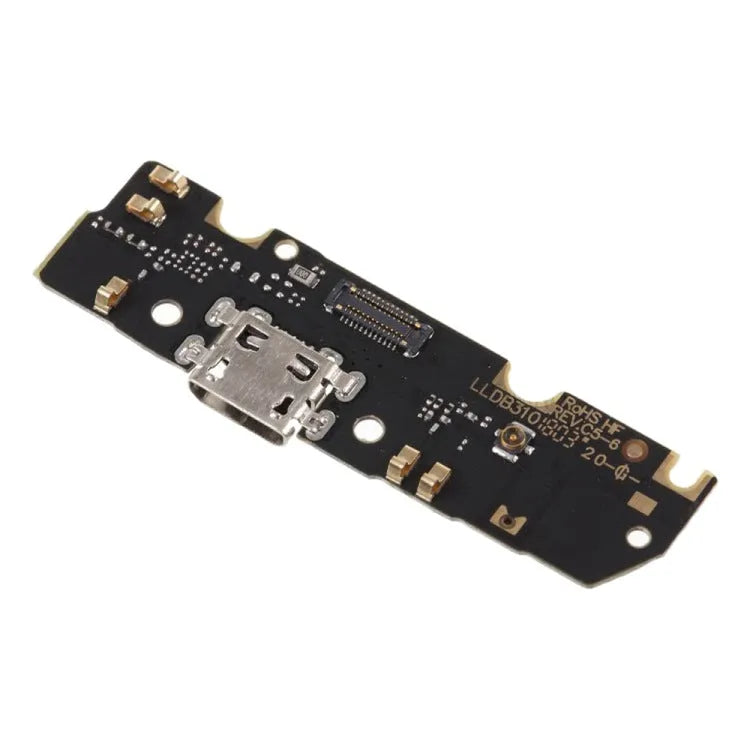 Black solid plastic tail plug small board for ForMoto E5 motorbike with included installation tool.