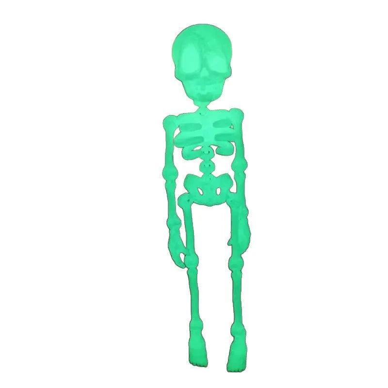 3D printed skull refrigerator magnet ornament in modern art style measuring 18cm high