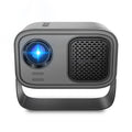 Black portable HD projector with Android system and remote control