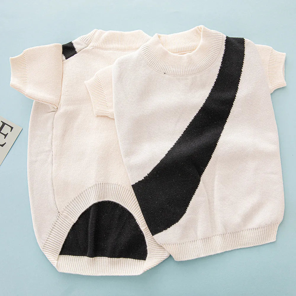 Casual wool dog jumper for Corgis and Poodles in various colours and sizes.
