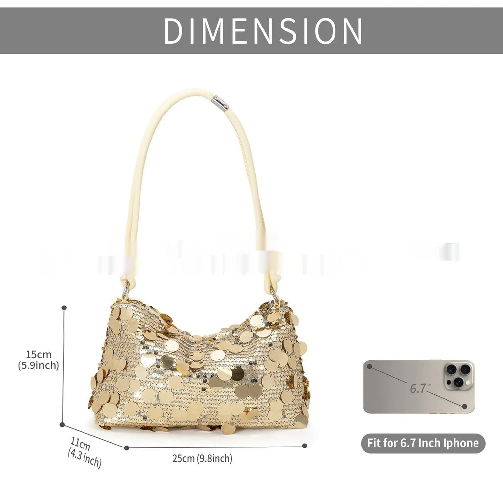 Women's polyester crossbody shoulder bag in urban simplicity style measuring 25x11x15cm