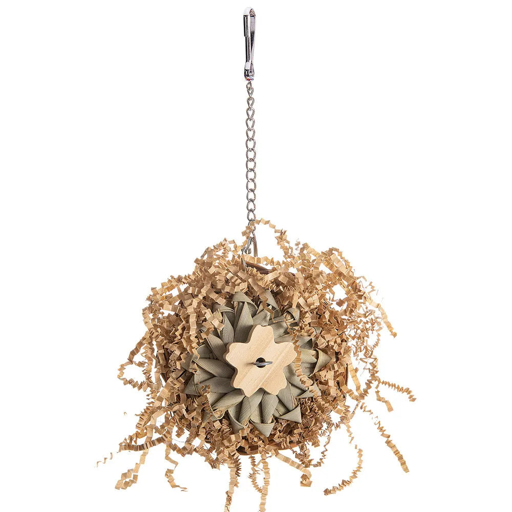 Parrot gnawing molar toy supplies three-set bundle for large birds including African Greys