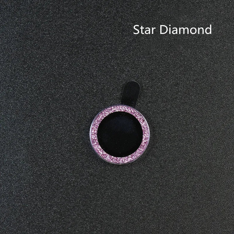 Diamond lens film protector ring made of aluminium alloy and tempered glass for iPhone 12 Pro Max camera