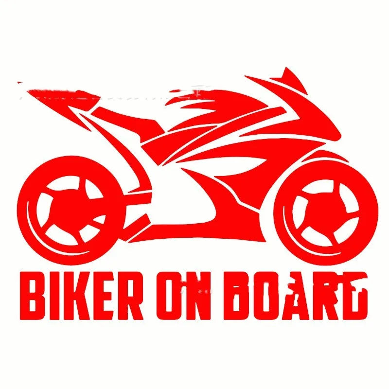 Motorcycle reflective sticker PET material available in multiple colours and sizes