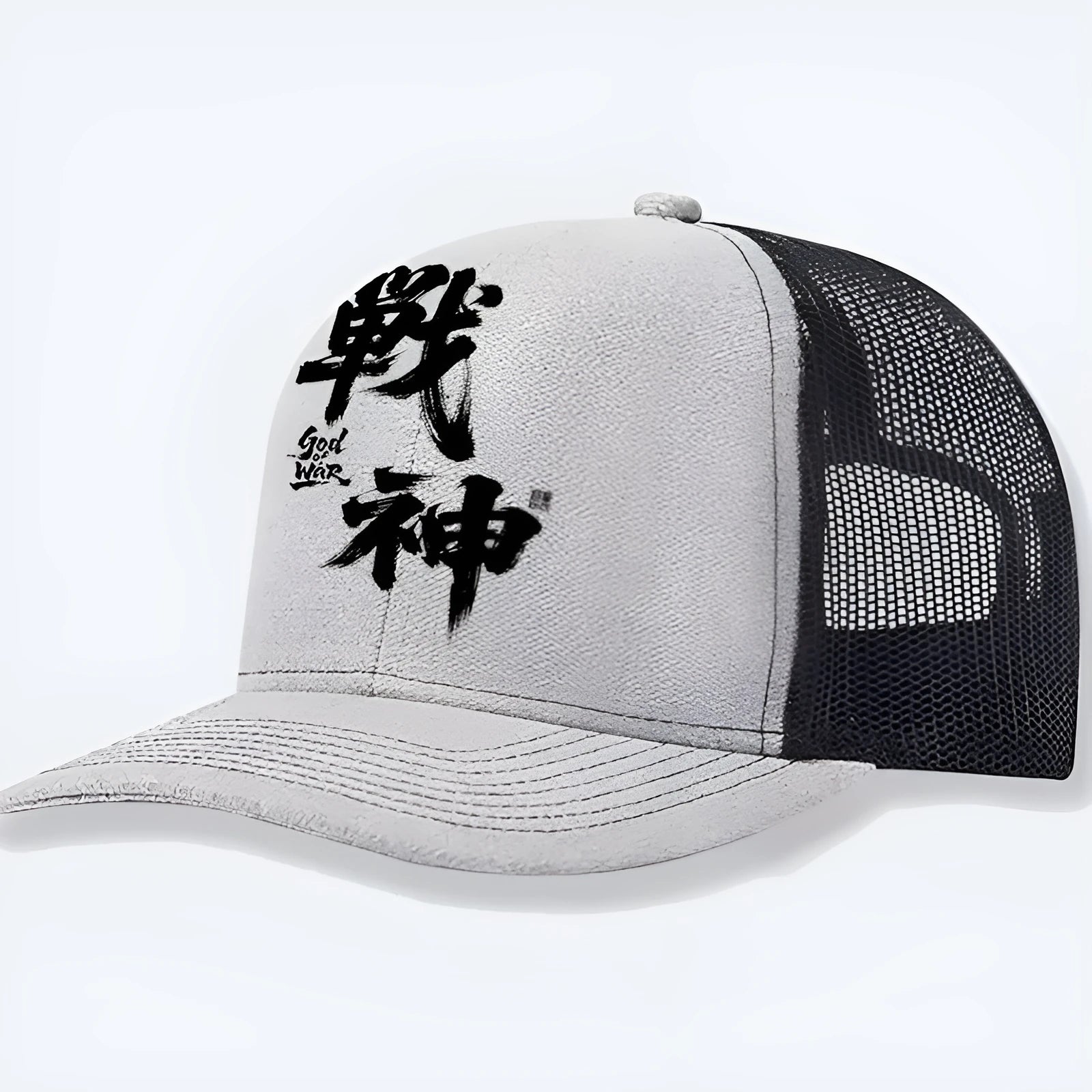 Men's polyester baseball cap in six colour options with curved peak