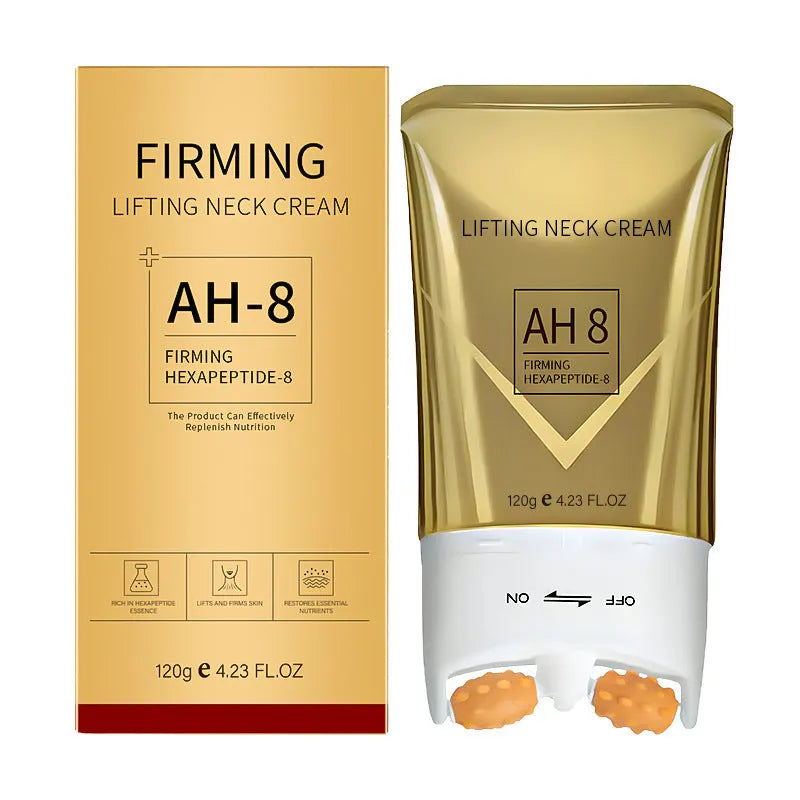120g roller neck cream with applicator for moisturising and firming neck treatment