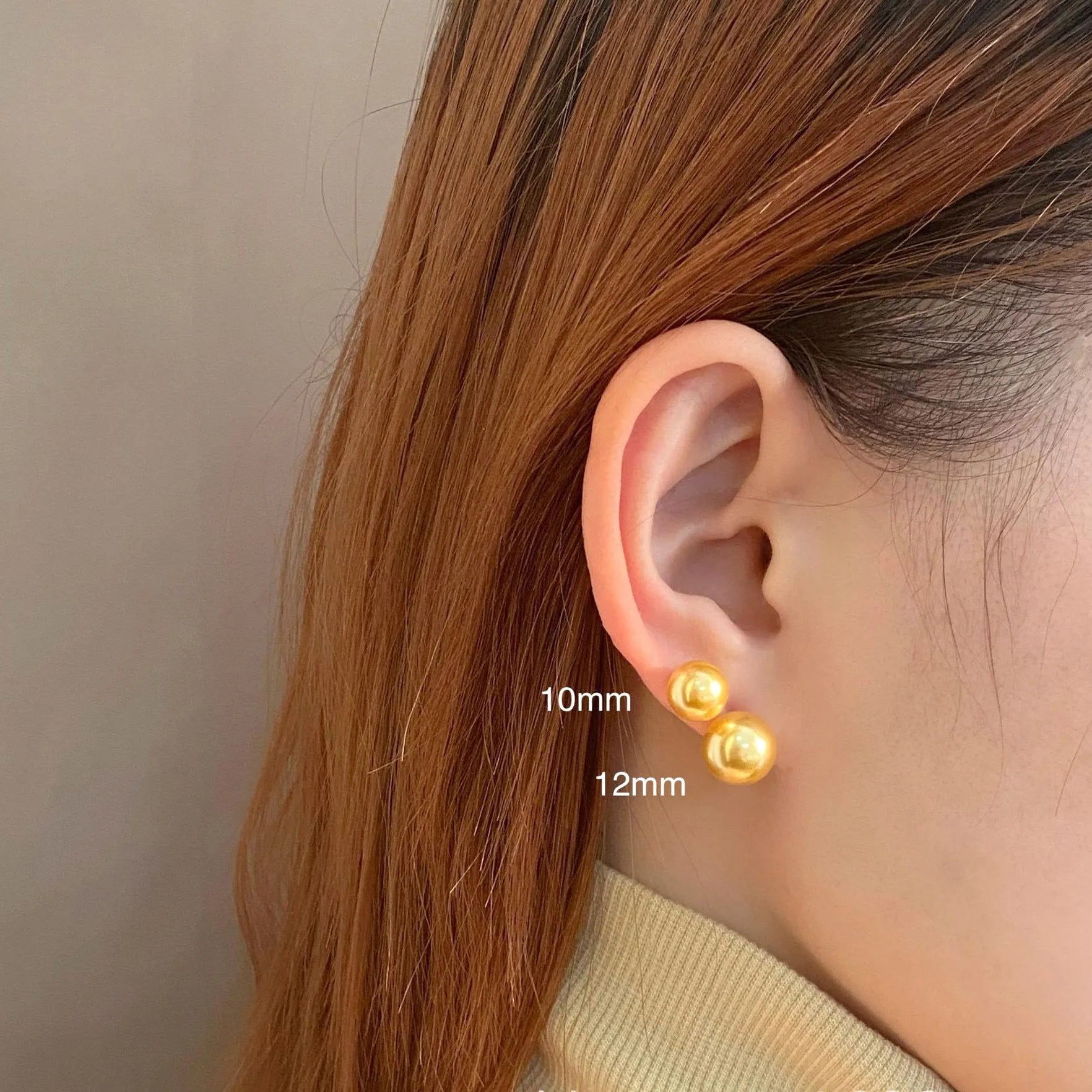 Large geometric pearl stud earrings with retro styling and eight-awm star detailing in silver