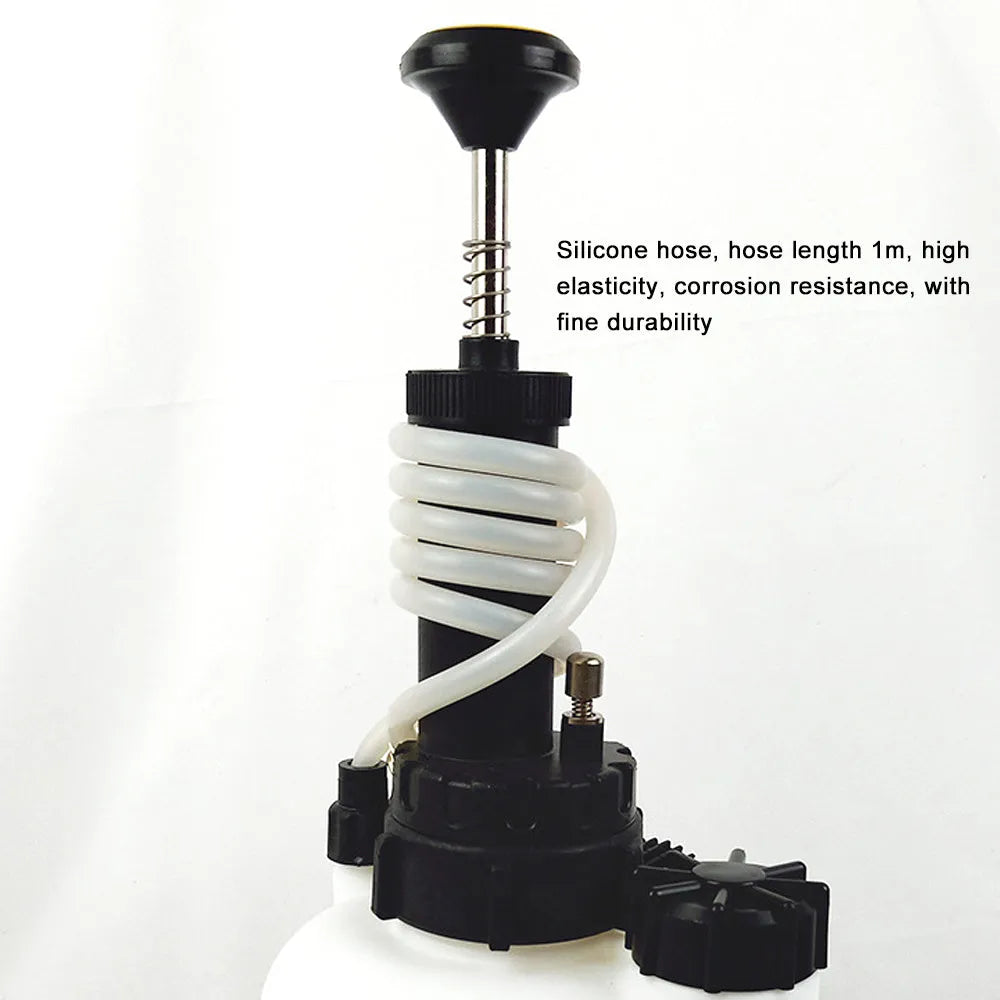 3-litre white brake oil tank replacement tool for automotive fluid changing systems.