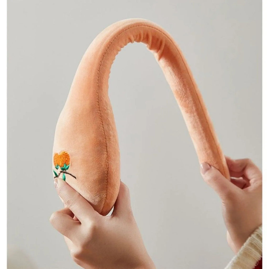 48 cm long percussion massage stick with persimmon wishful zipper style meridian flap for back therapy