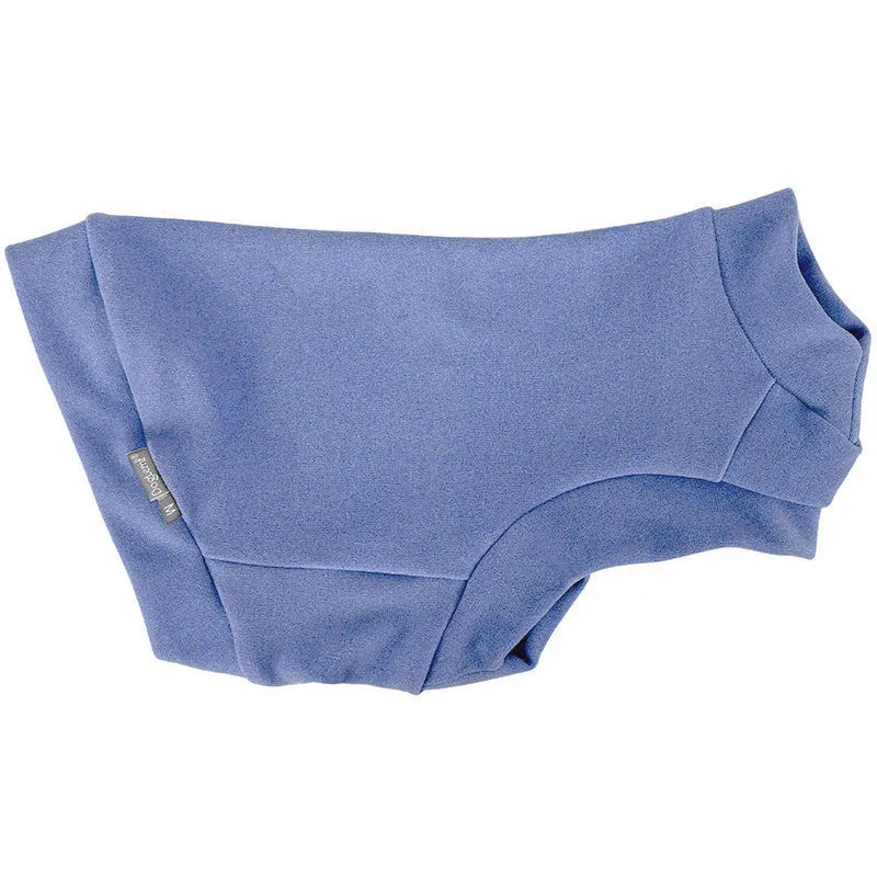 Simple warm pet clothes for hairless cats, rabbit plush sweater in light brown, blue, pink, leisure style
