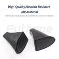 Black ABS car door storage box for Tesla Model Y with two compartments