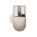 Xiaoqiao Three Mode Wireless Mouse in tofu colour showing seven buttons and four-way scroll wheel