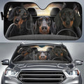 Universal car snow protection cover with aluminum foam fabric for windscreen frost prevention
