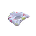 White U-shaped luminous inflatable float measuring 120x120 cm