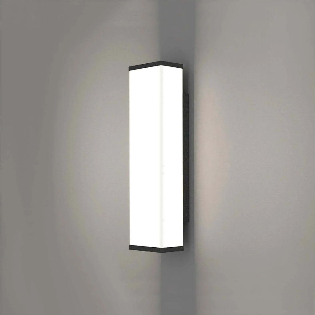 60cm stainless steel outdoor wall light with IP65 waterproof rating and LED illumination