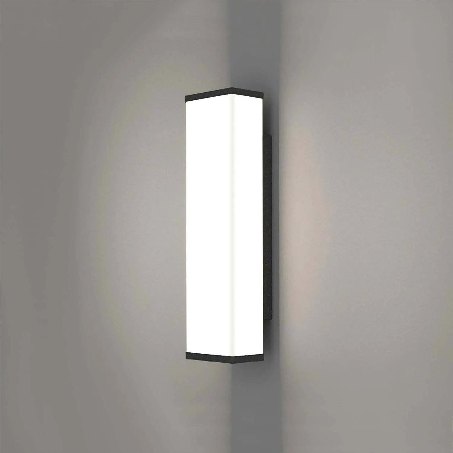 60cm stainless steel outdoor wall light with IP65 waterproof rating and LED illumination