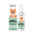120ml pet oral spray bottle with chlorhexidine and mint extract for dog and cat dental hygiene