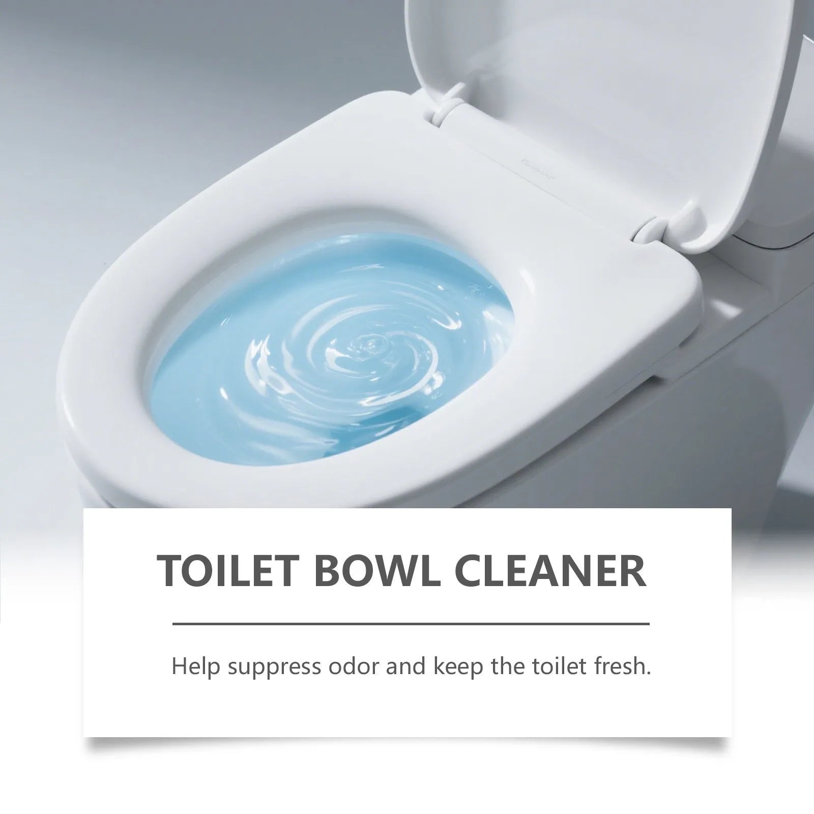 Toilet cleaning powder pack with four 30g sachets for bathroom stain and odour removal