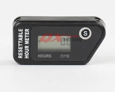 YSDS black waterproof LCD electronic maintenance reminder timer for vehicles and equipment