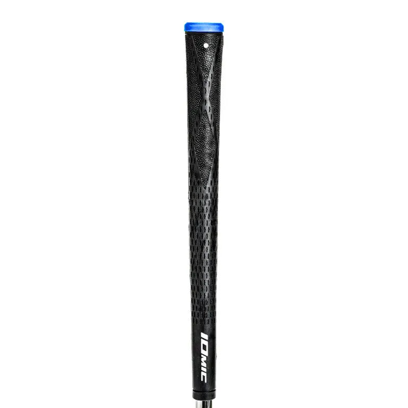 TPE/TPR golf club grip shown in various colour options including pink, red, blue, white, and black.