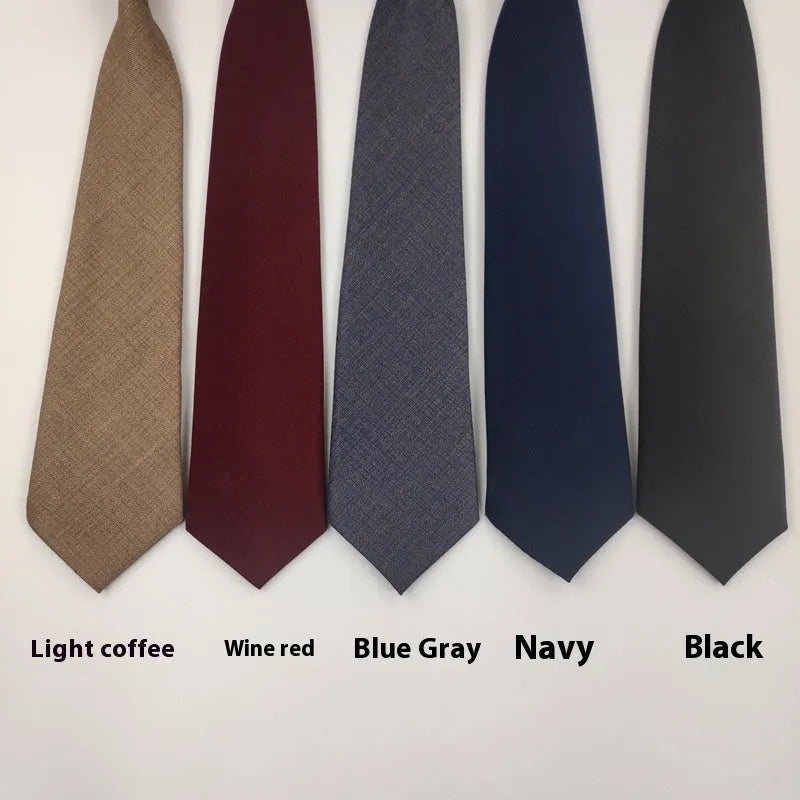 Men's navy blue cotton bow tie with arrow-type styling showing traditional bow tie shape and dimensions