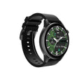 Smart watch with 1.30-inch colour touch screen and stainless steel case in black, pink, or silver