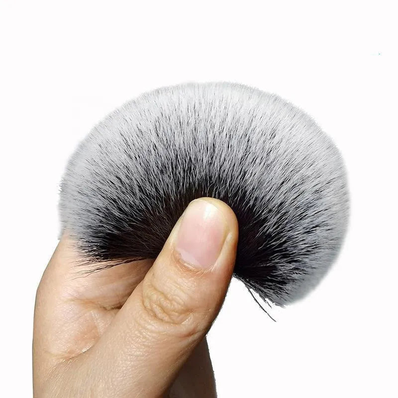 Black car detailing brush with soft pig hair bristles in two sizes: 240mm and 160mm
