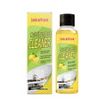 120ml bottle of multifunctional cleaner with blue formula against a white background.