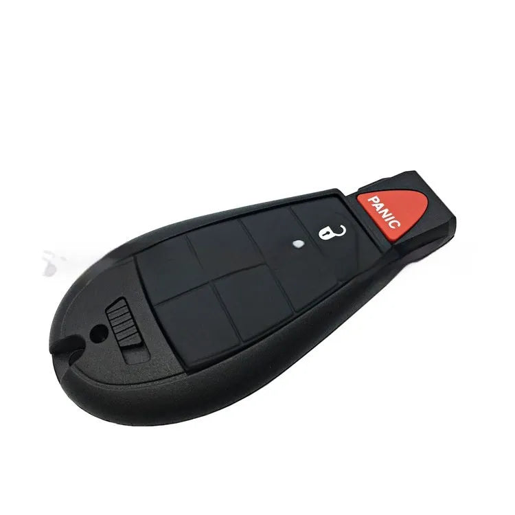 Dodge Chrysler car smart key replacement shell case, ABS brass and nylon, dimensions 85x42x15mm