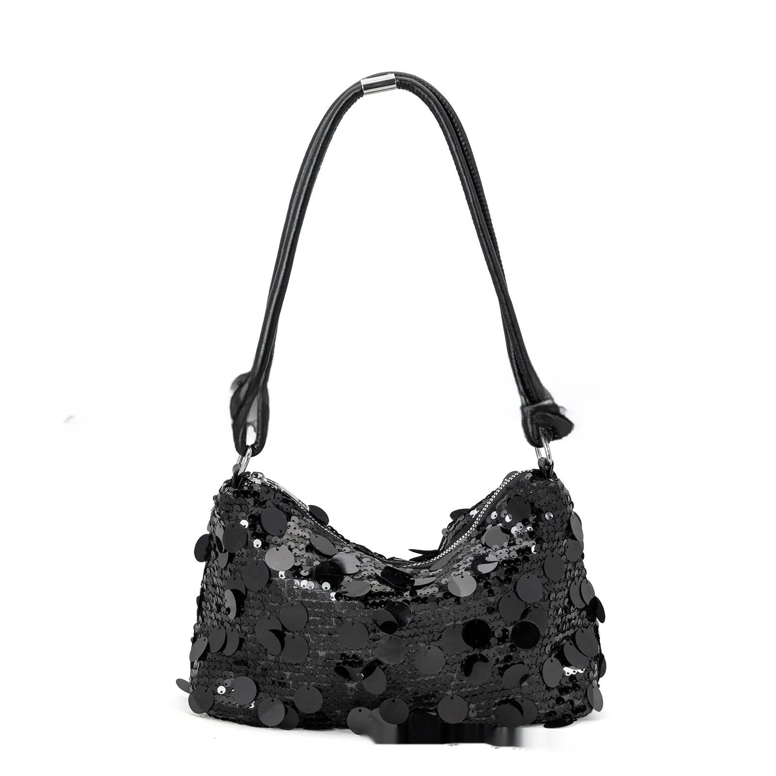 Women's polyester crossbody shoulder bag in urban simplicity style measuring 25x11x15cm