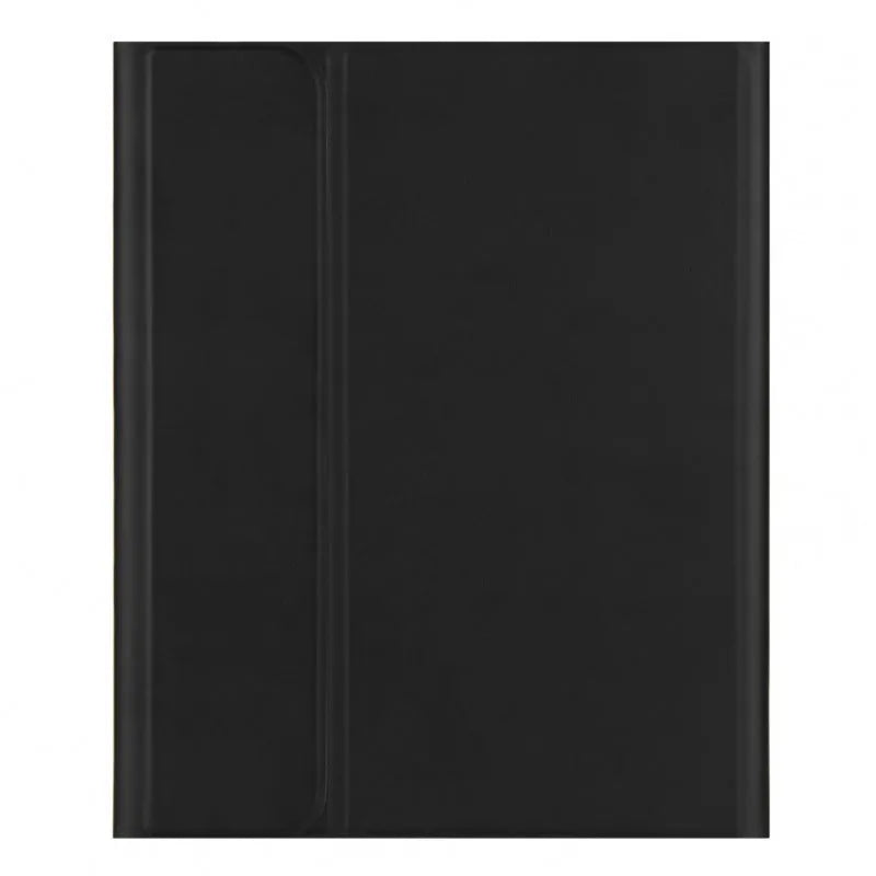 Magnetic keyboard auto-sleep protective TPU case in Dark Night Green colour with tri-fold bracket stand open.