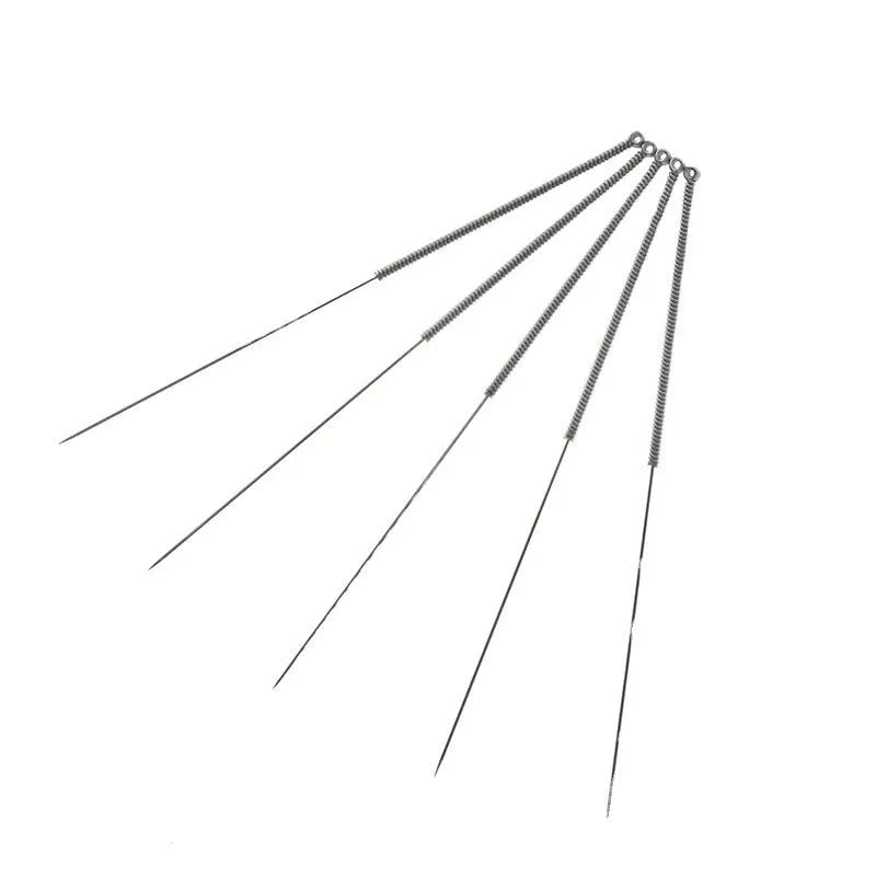 E3D MK8 nozzle cleaning needles for 3D printers in a 10-piece pack with multiple diameter options