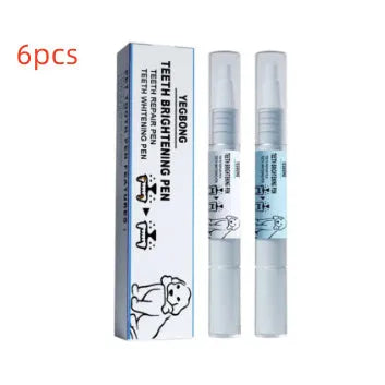 Yegbong pet teeth whitening pen and dental brush kit for dogs and cats