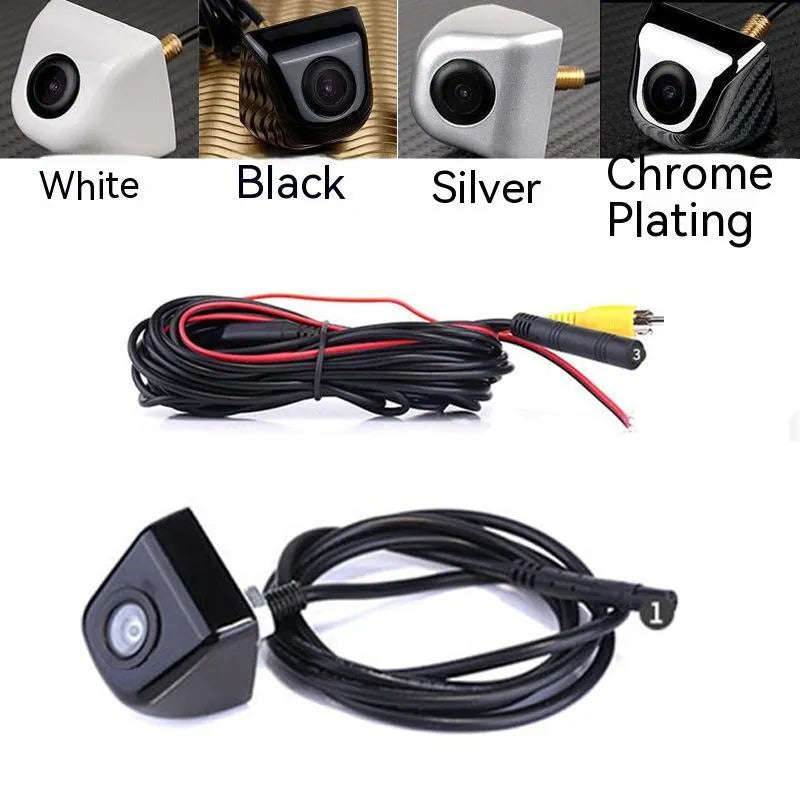 Screw plug-in HD car night vision waterproof rearview reversing camera in metal shell