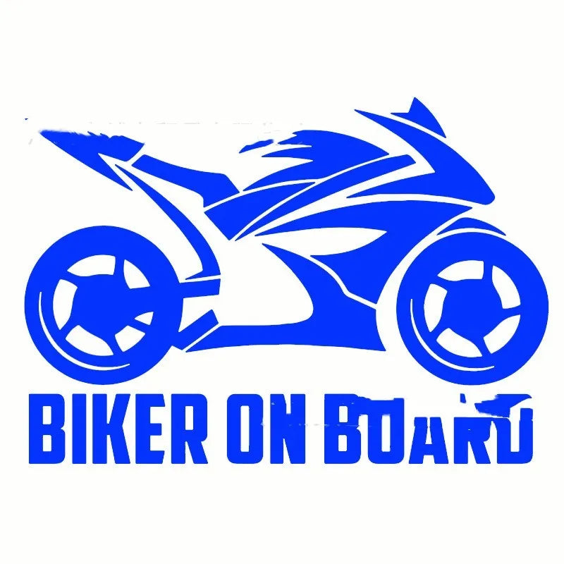 Motorcycle reflective sticker PET material available in multiple colours and sizes