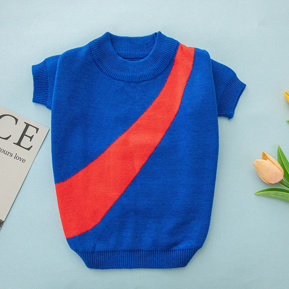 Casual wool dog jumper for Corgis and Poodles in various colours and sizes.