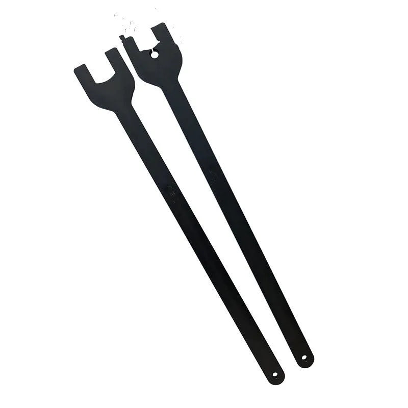 Land Rover fan support wrench set with 36mm and 40mm alloy steel spanners.