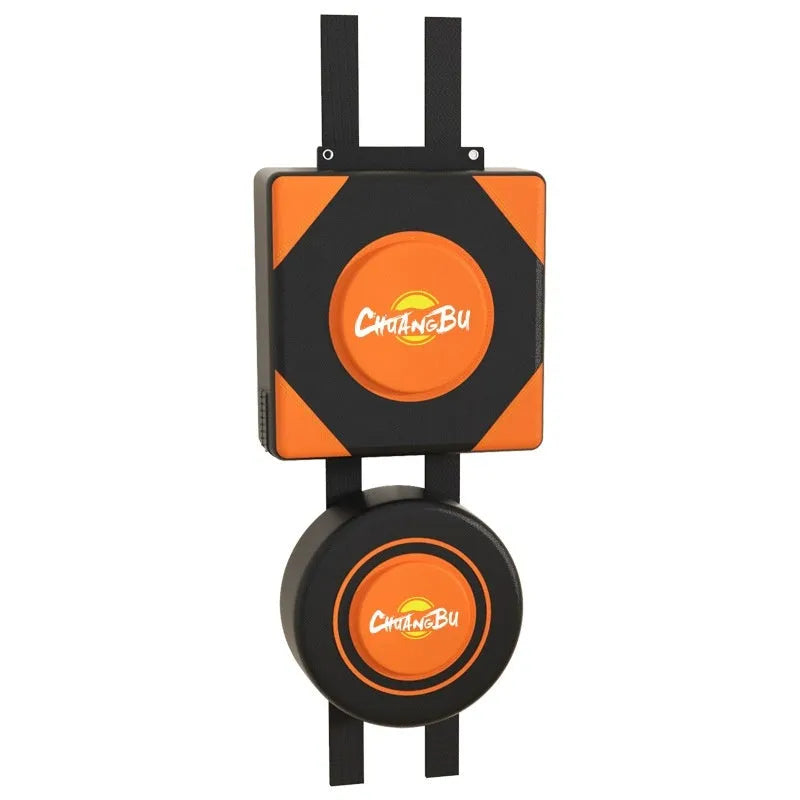 Wall mounted PU leather boxing sandbag punching target for home fitness training