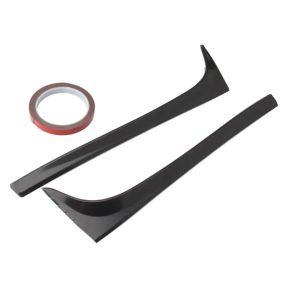 Glossy black rear window spoiler wing for Volkswagen Golf 7 MK7 with ABS construction