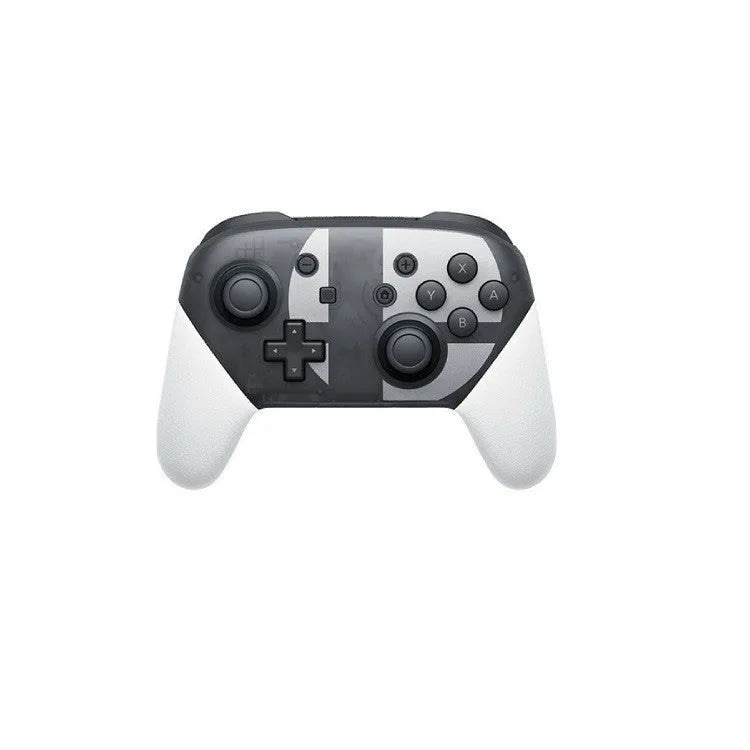 A wireless Bluetooth gamepad with vibration, shown in black, white, red, and green colour variants.