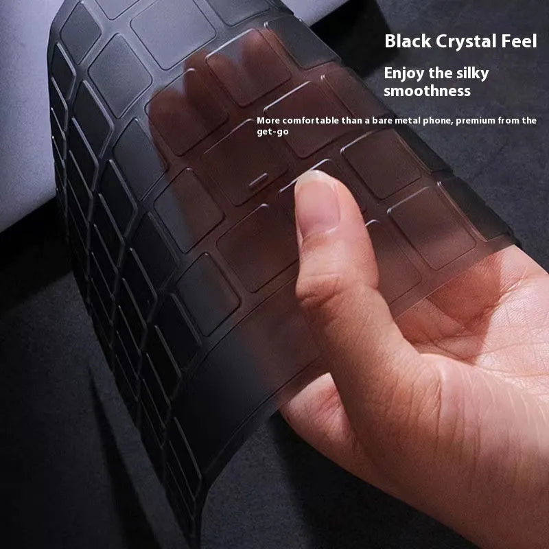 MacBook silicone keyboard cover with high-definition printing for Air11 and Pro16/14 models in multiple colours