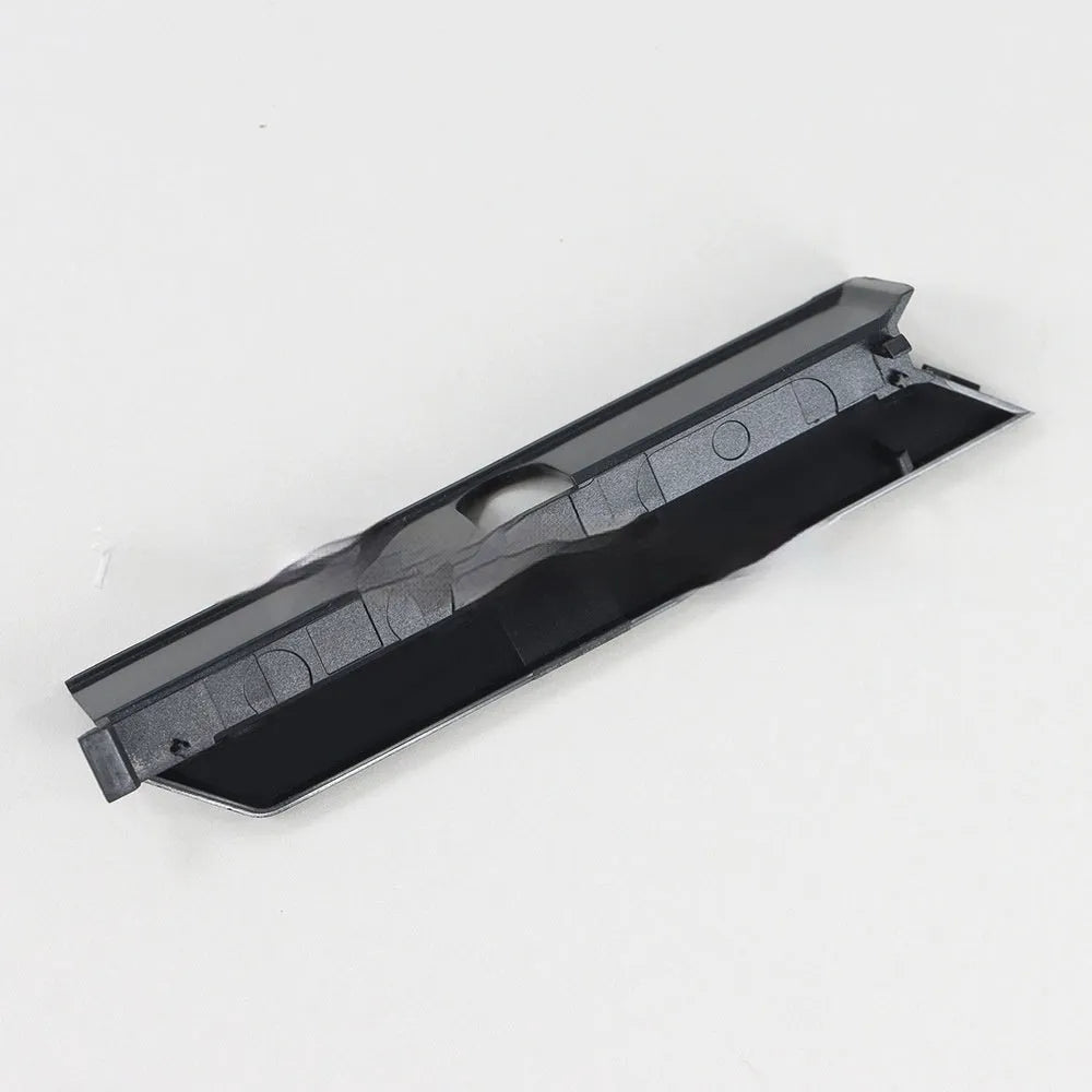 Black and white plastic hard drive baffle cover for 3.5-inch internal drives