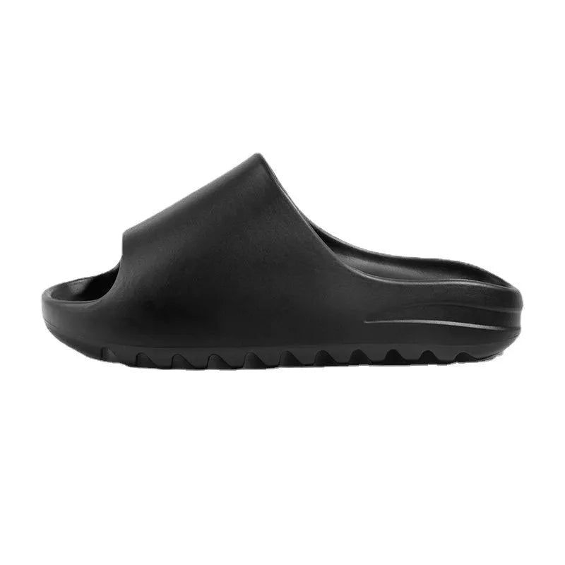 Women's thick-sole beach slippers in EVA material available in multiple colours and sizes