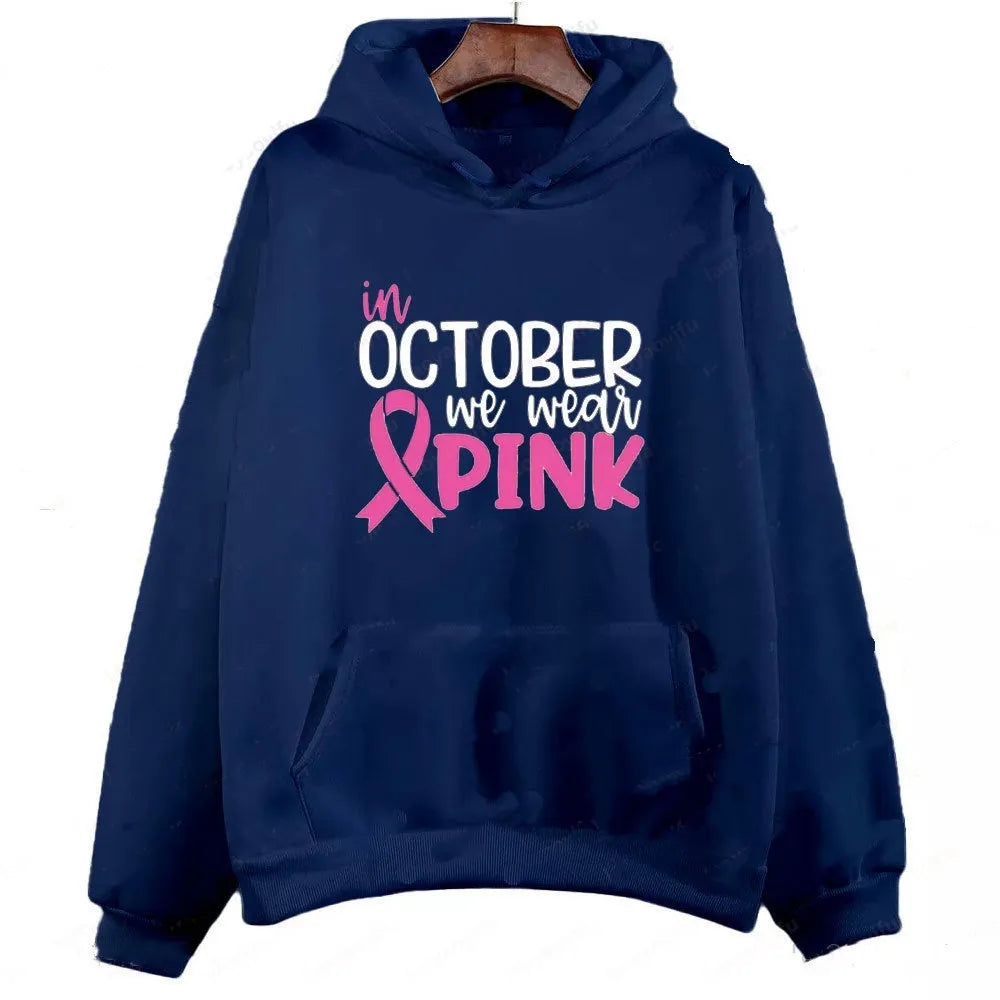 Survivor themed pullover hoodie with retro hot stamp art pattern and side seam pockets.