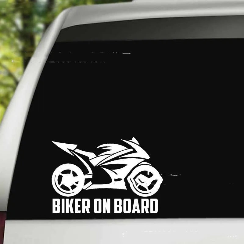 Motorcycle reflective sticker PET material available in multiple colours and sizes